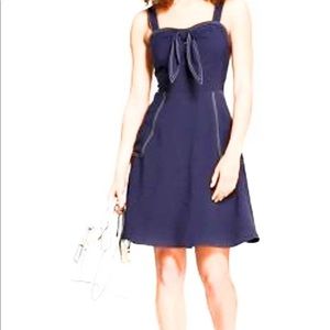A New Day Sleeveless Tie Front Dress